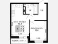 2-комнатная квартира, 36.50 м², 10/16 этаж фото 0