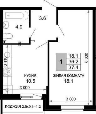 1-комн. квартира фото 0
