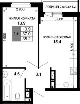 2-комн. квартира фото 0