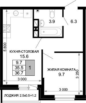 2-комн. квартира фото 0